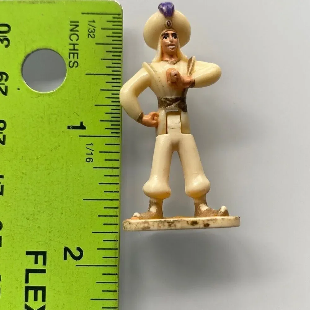 Disney Aladdin Prince Ali Polly Pocket Figure Bluebird Playset Tiny Collection